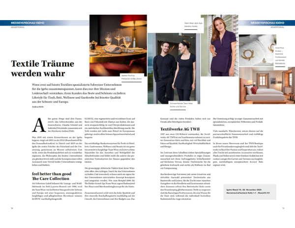 Hoteliere 2023 IGEHO