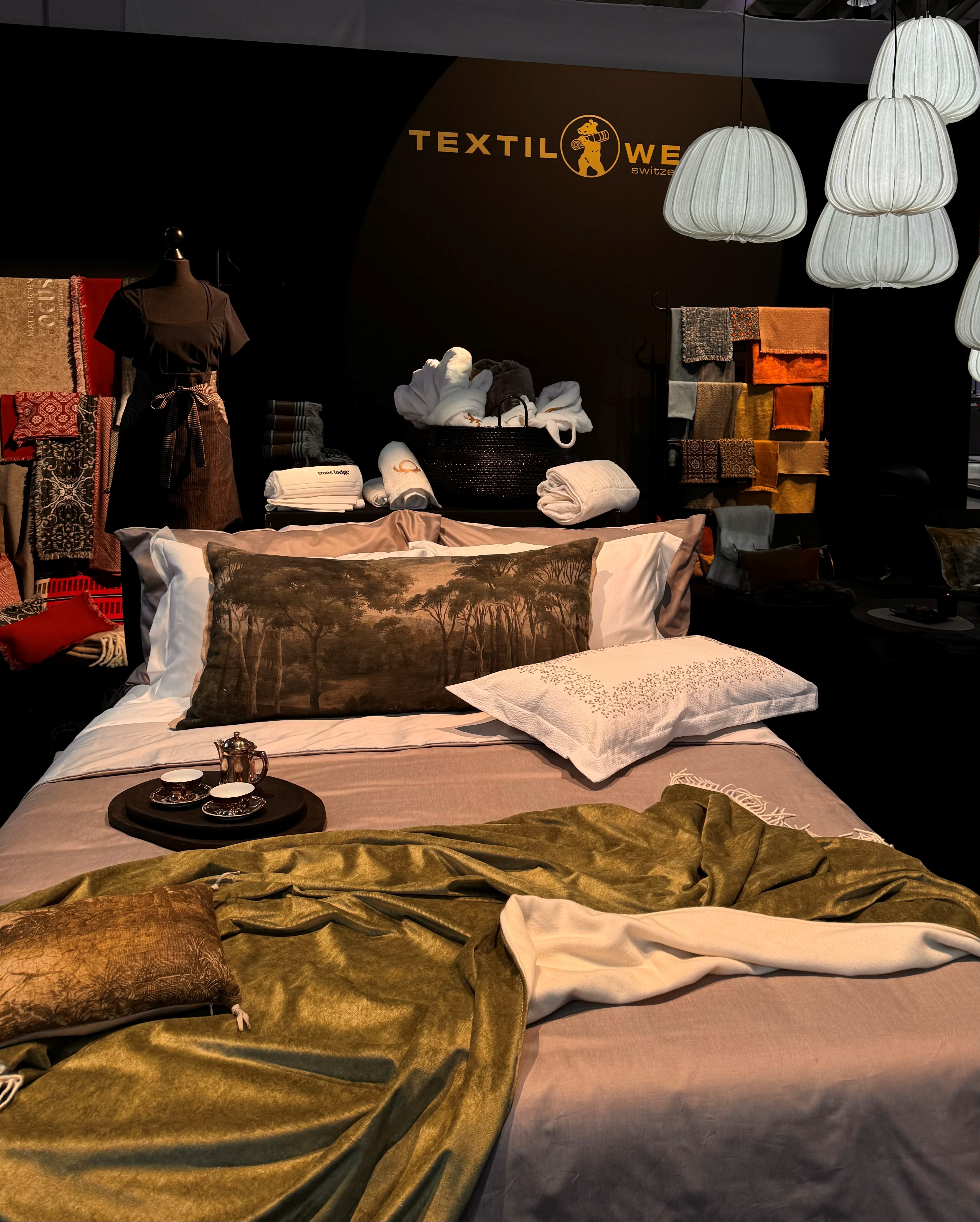 Unser Ausstellungsbett an der IGEHO